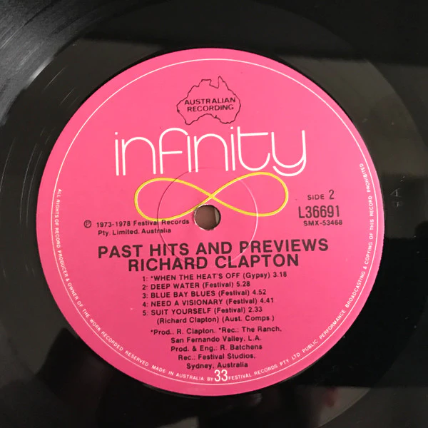 Richard Clapton – Past Hits & Previews (VG/VG+) – LP, AU 1978 - Image 6