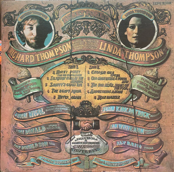 Richard & Linda Thompson – Hokey Pokey (M/M) – LP, US 1975 - Image 2