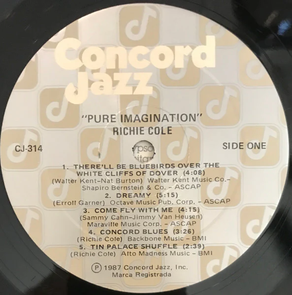 Richie Cole – Pure Imagination (E/NM) – LP, US 1987 - Image 3