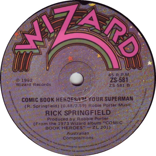 Rick Springfield – Don't Talk To Strangers (VG+/VG) – 7", AU 1982 - Image 4