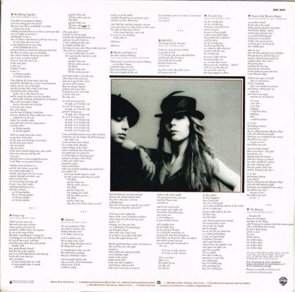 Rickie Lee Jones – Pirates (VG/VG+) – LP, AU 1981 - Image 2