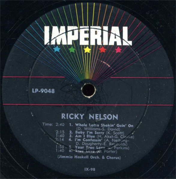 Ricky Nelson – Ricky (VG+/VG) – LP, US 1957 - Image 4