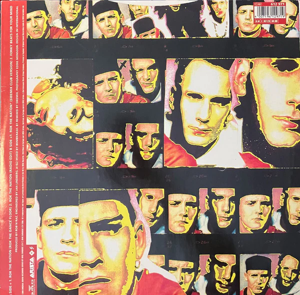 Rob 'N' Raz, Leila K – Rok The Nation (VG/VG+) – 12", UK 1990 - Image 2
