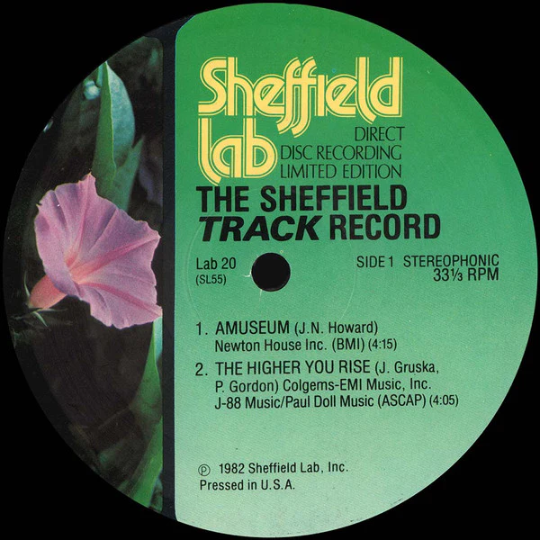 Robbie Buchanan, James Newton Howard, Lenny Castro, Nathan East, Michael Landau, Carlos Vega – The Sheffield Track Record (VG+/VG) – LP, US 1982 - Image 3