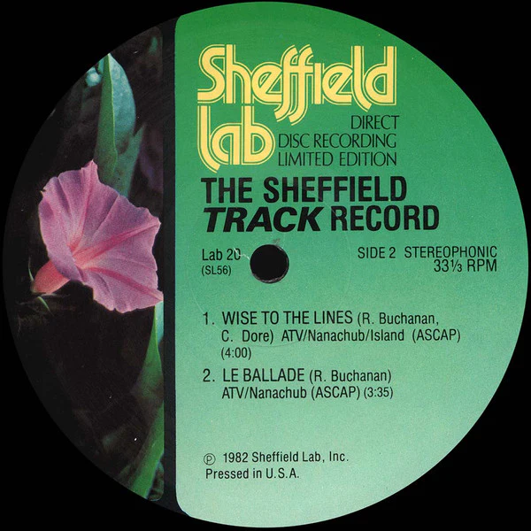 Robbie Buchanan, James Newton Howard, Lenny Castro, Nathan East, Michael Landau, Carlos Vega – The Sheffield Track Record (VG+/VG) – LP, US 1982 - Image 4