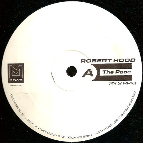 Robert Hood – The Pace / Wandering Endlessly (VG/Generic) – 12", US 1996