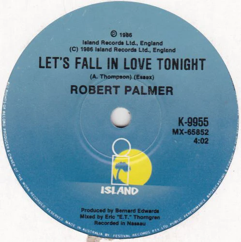 Robert Palmer – Addicted To Love (VG+/Generic) – 7", AU 1986 - Image 2