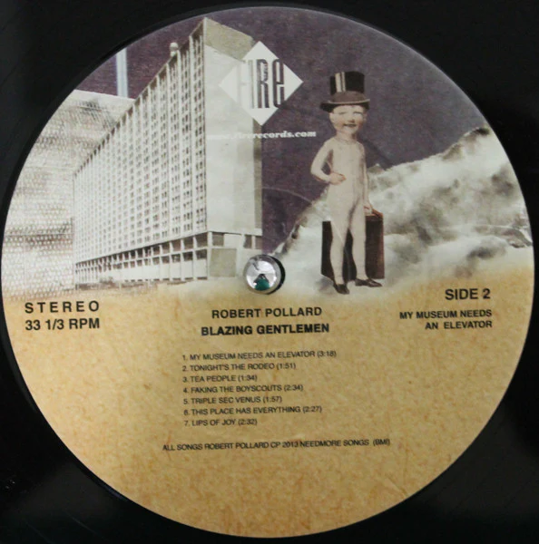 Robert Pollard – Blazing Gentlemen (VG+/VG+) – LP, UK 2013 - Image 4