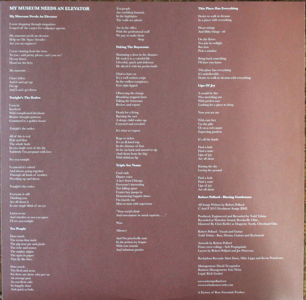 Robert Pollard – Blazing Gentlemen (VG+/VG+) – LP, UK 2013 - Image 5