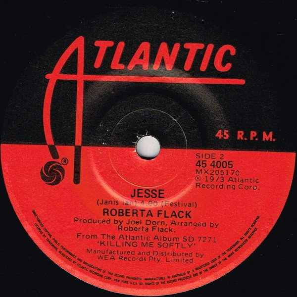 Roberta Flack – Making Love / Jesse (VG+/Generic) – 7", AU 1982 - Image 2