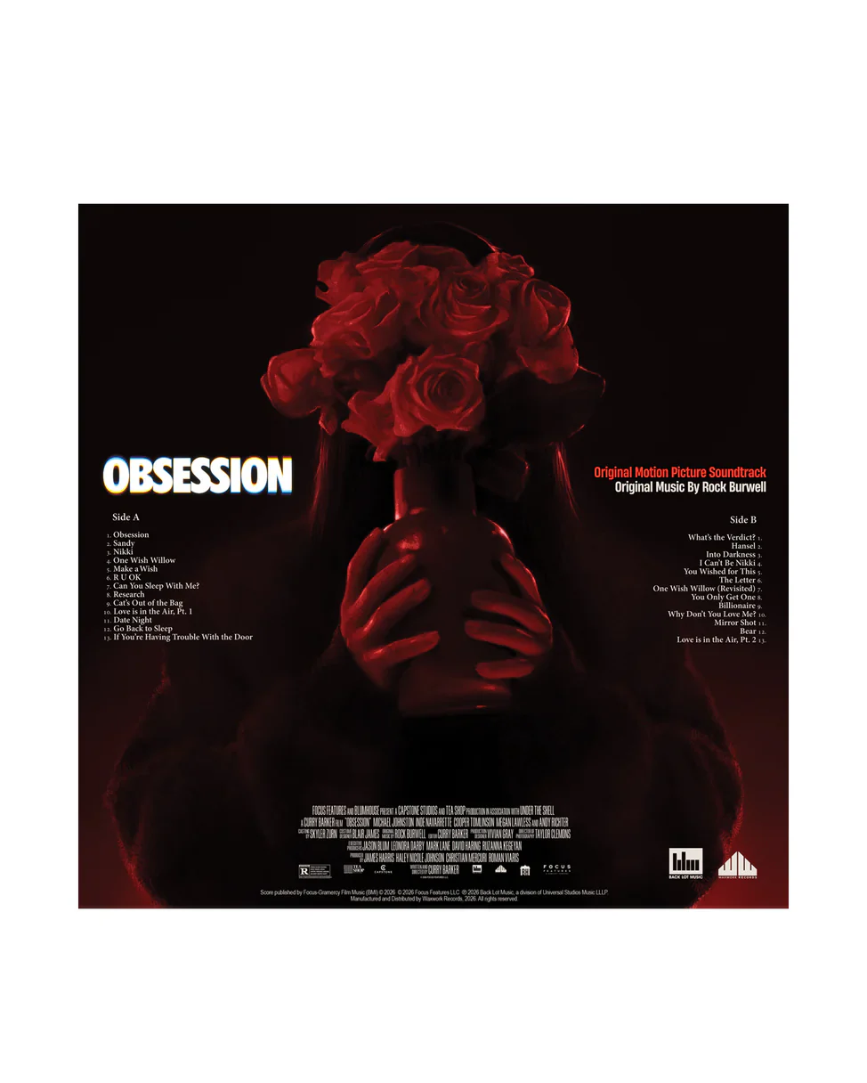 Rock Burwell – Obsession (Pearlescent Red Vinyl) - Image 4