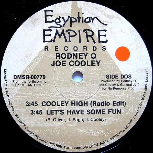 Rodney O & Joe Cooley – Cooley High (VG+/VG+) – 12", US 1988 - Image 4