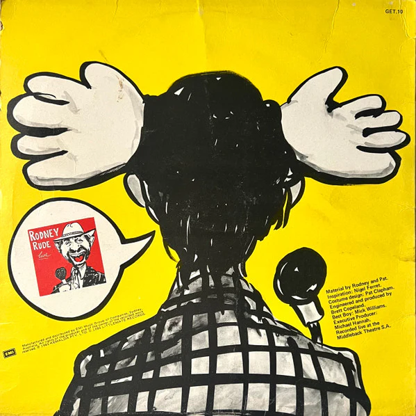 Rodney Rude – I Got More (VG+/VG+) – LP, AU 1985 - Image 2