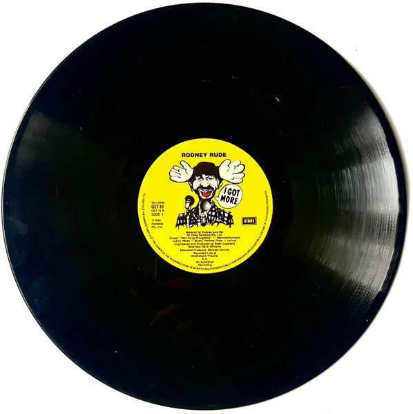 Rodney Rude – I Got More (VG+/VG+) – LP, AU 1985 - Image 3