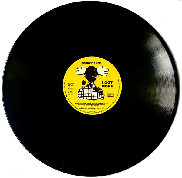 Rodney Rude – I Got More (VG+/VG+) – LP, AU 1985 - Image 9