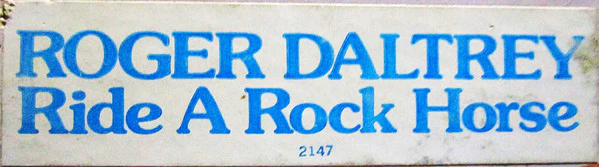 Roger Daltrey – Ride A Rock Horse (VG+/VG+) – LP, US 1975 - Image 4