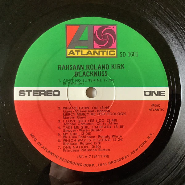 Roland Kirk – Blacknuss (NM/E) – LP, US 1972 - Image 3