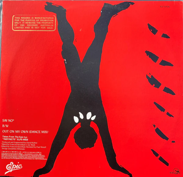 Romeo Void – Say No (VG+/VG+) – 12", AU 1984 - Image 2