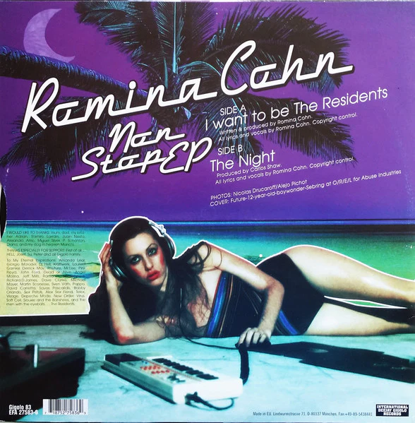 Romina Cohn – Non Stop EP (VG/VG) – 12", DE 2002 - Image 2