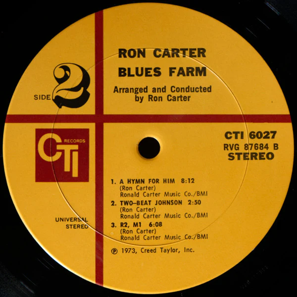 Ron Carter – Blues Farm (VG+/VG+) – LP, US 1973 - Image 6