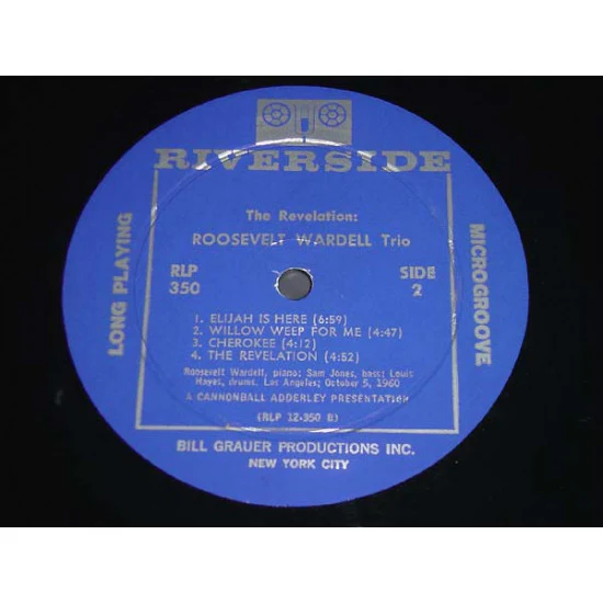 Roosevelt Wardell Trio – The Revelation (VG/VG) – LP, US 1960 - Image 4