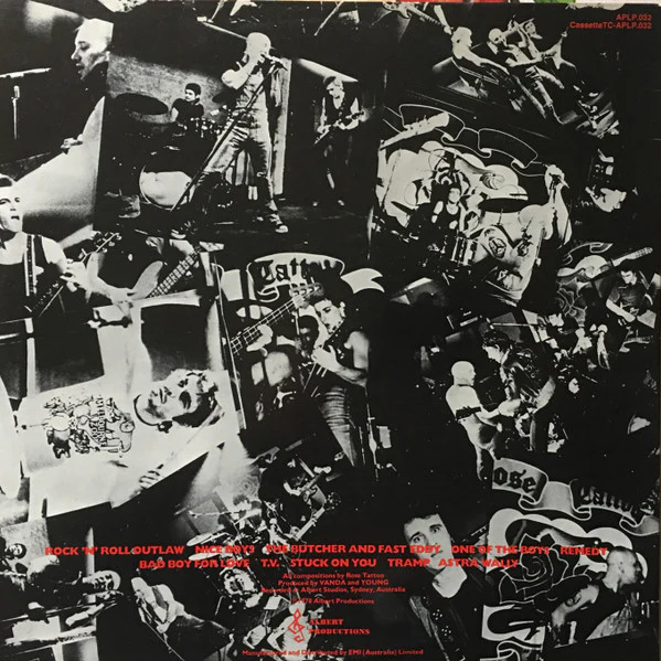 Rose Tattoo – Rose Tattoo (VG/VG+) – LP, AU 1978 - Image 3