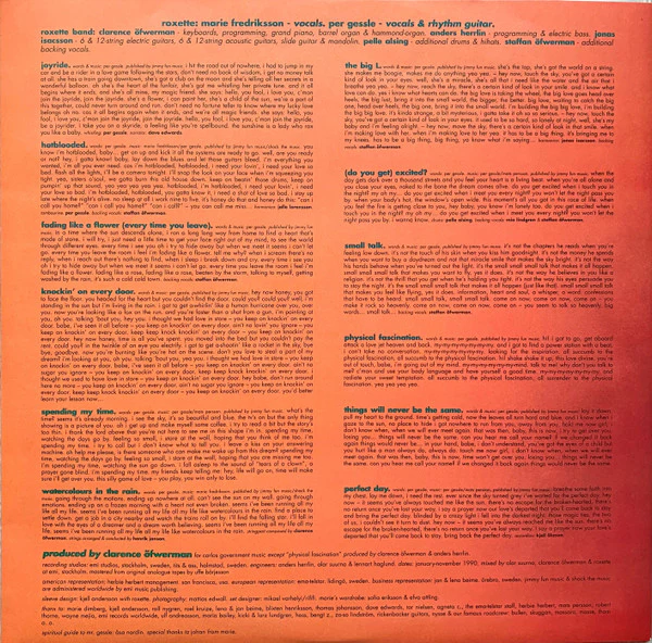 Roxette – Joyride (E/E) – LP, EU 2021 - Image 7