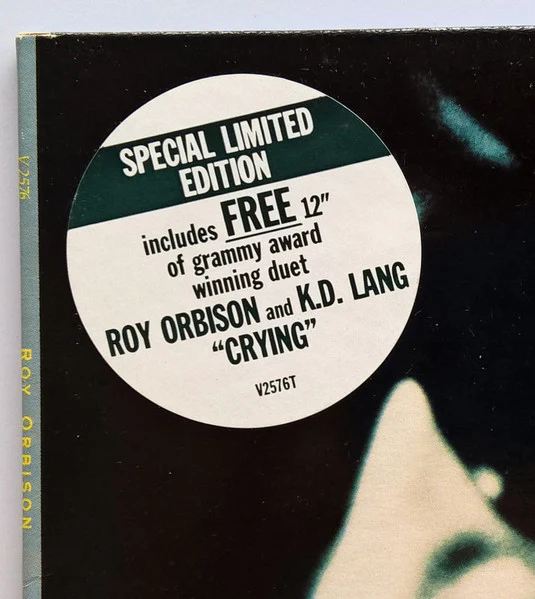 Roy Orbison – Mystery Girl (VG+/VG+) – LP, AU 1989 - Image 2