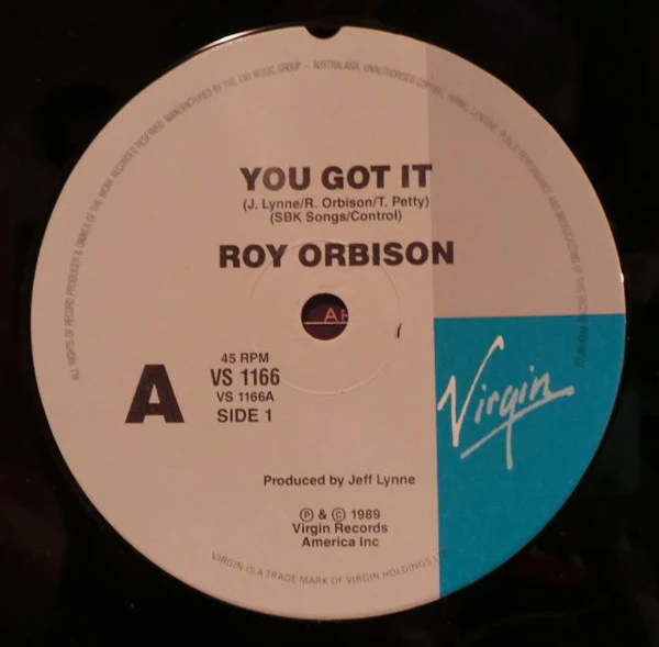 Roy Orbison – You Got It (VG+/VG+) – 7", Australasia 1989 - Image 3