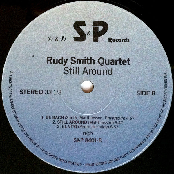 Rudy Smith Quartet – Still Around (VG+/VG+) – LP, SE 1984 - Image 4