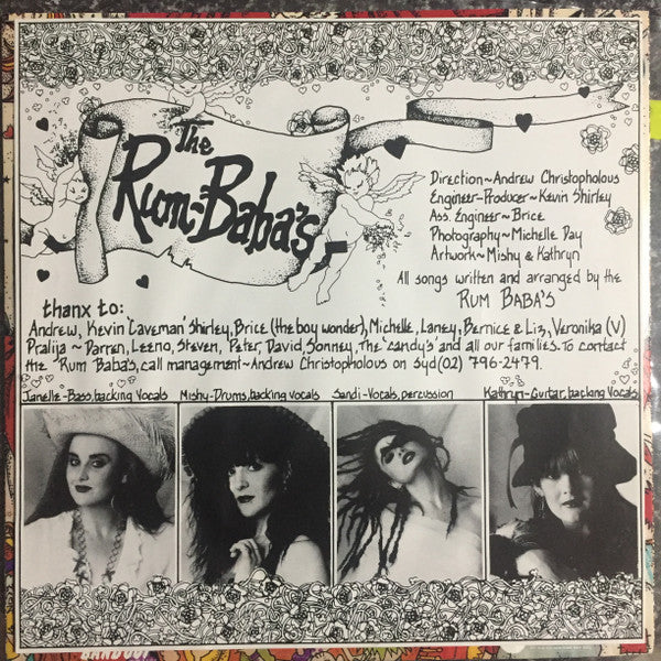 Rum Babas – 3 Good Reasons (E/E) – 10", AU 1991 - Image 5