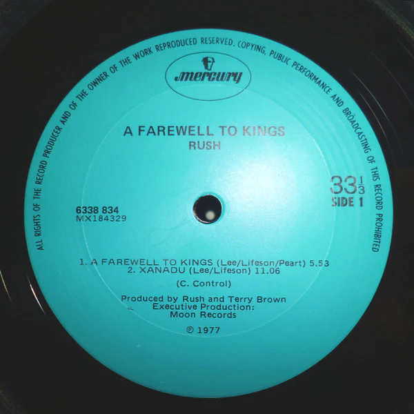Rush – A Farewell To Kings (VG/VG+) – LP, AU 1977 - Image 6