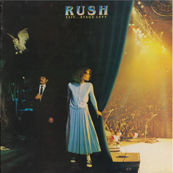Rush – Exit...Stage Left (VG/VG) – 2xLP, UK 1981