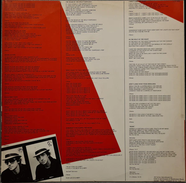 Russell Morris And The Rubes – Almost Frantic (VG+/VG+) – LP, AU 1980 - Image 3