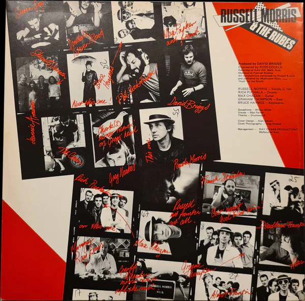 Russell Morris And The Rubes – Almost Frantic (VG+/VG+) – LP, AU 1980 - Image 4
