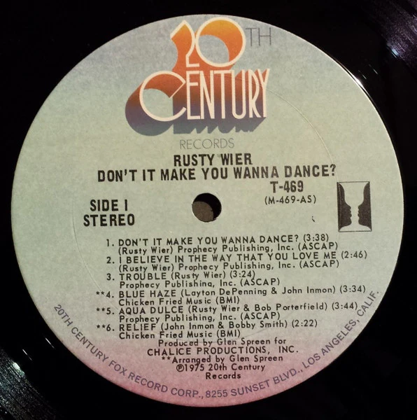 Rusty Wier – Don't It Make You Wanna Dance? (VG+/E) – LP, US 1975 - Image 3