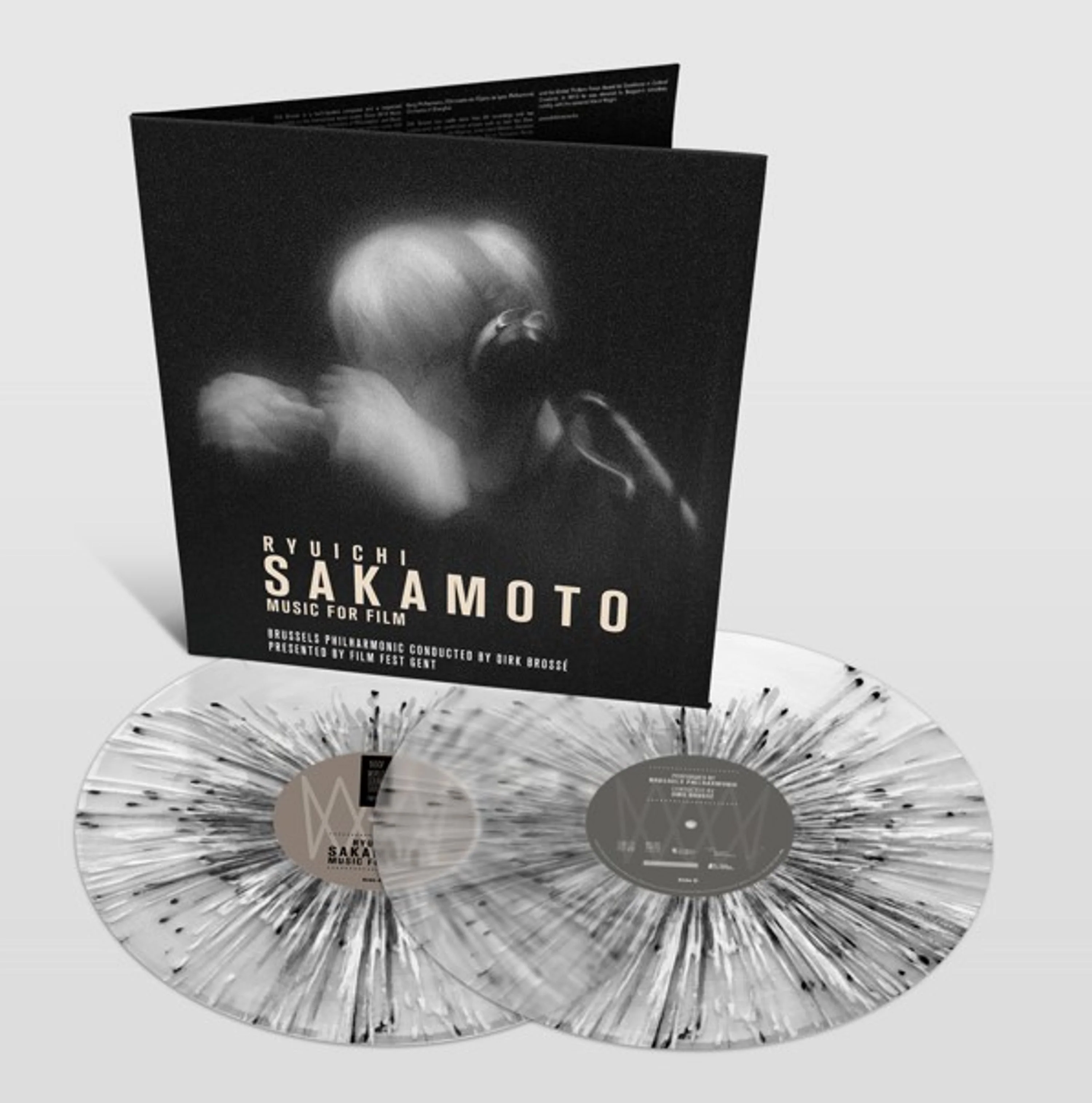 Ryuichi Sakamoto – Music for Films (2xLP, Clear + B&W Splatter) - Image 2