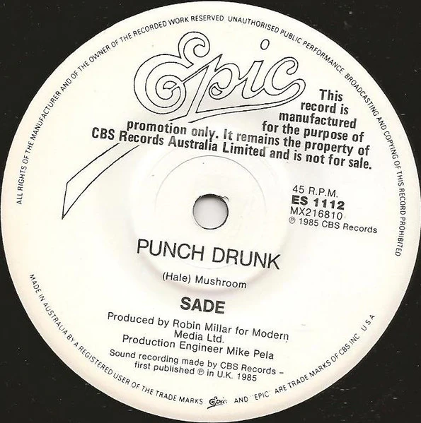 Sade – Is It A Crime? (VG+/VG+) – 7", AU 1985 - Image 4