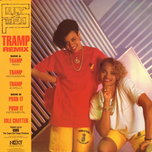 Salt 'N' Pepa – Tramp (Remix) (VG/VG) – 12", US 1987