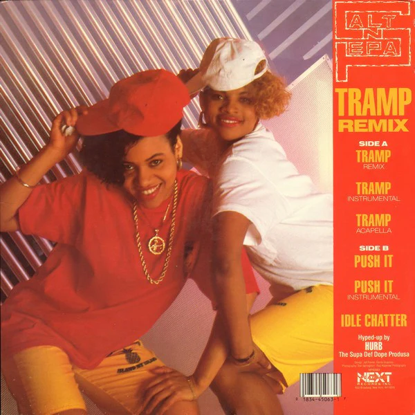 Salt 'N' Pepa – Tramp (Remix) (VG/VG) – 12", US 1987 - Image 2