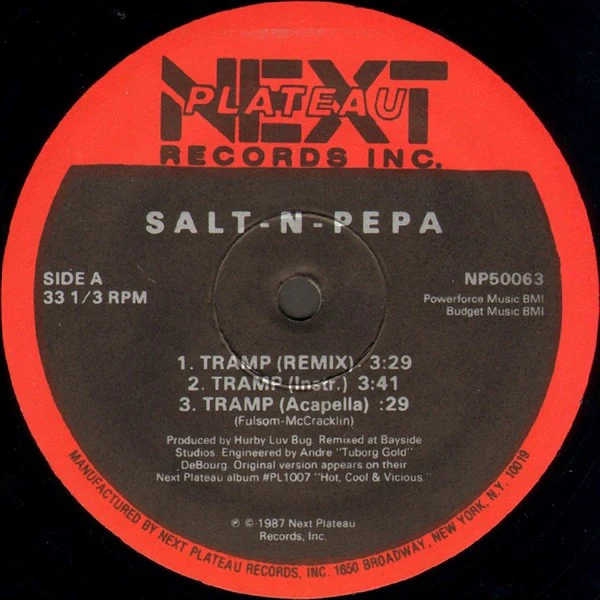 Salt 'N' Pepa – Tramp (Remix) (VG/VG) – 12", US 1987 - Image 3