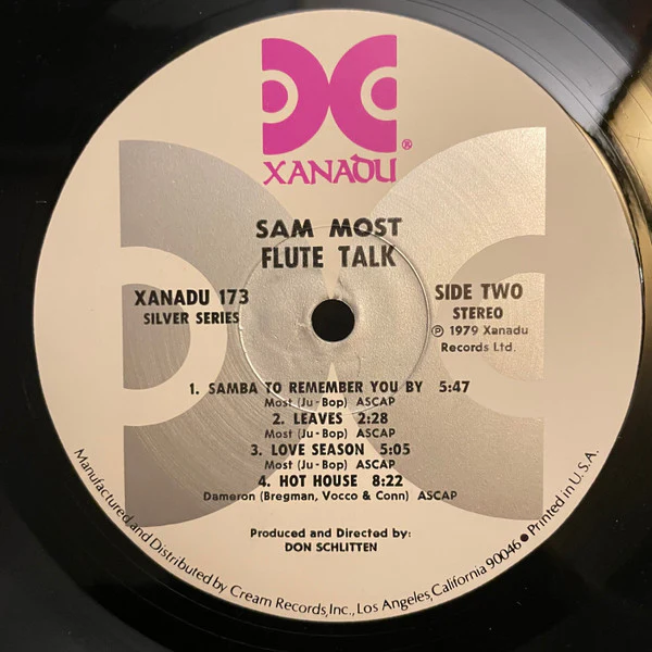Sam Most, Joe Farrell – Flute Talk (VG/VG) – LP, US 1979 - Image 4