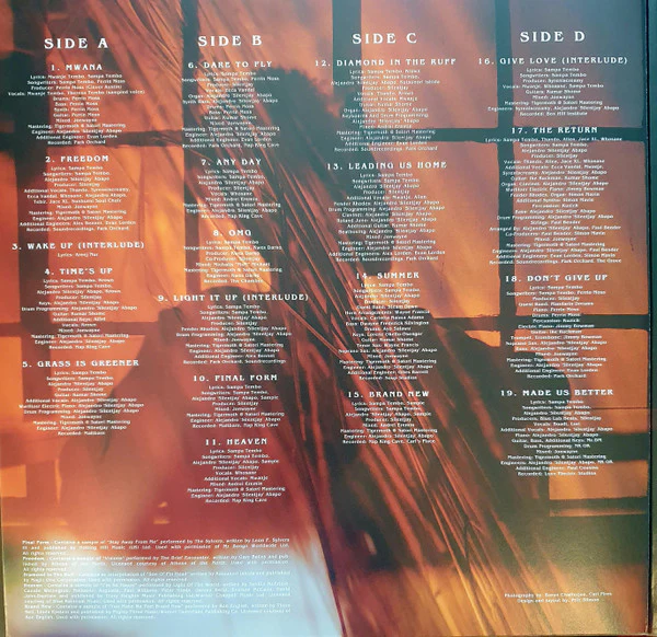 Sampa The Great – The Return (VG+/VG+) – 2xLP, AU 2019 - Image 5
