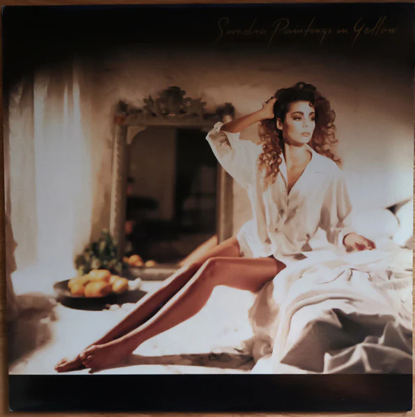 Sandra – Paintings In Yellow (VG+/E) – LP, Australasia 1990