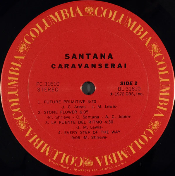 Santana – Caravanserai (VG+/VG+) – LP, US - Image 4