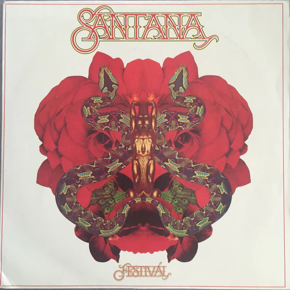 Santana – Festivál (VG+/VG) – LP, AU 1977