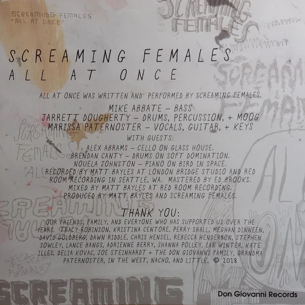 Screaming Females – All At Once (E/E) – 2xLP, US 2018 - Image 7