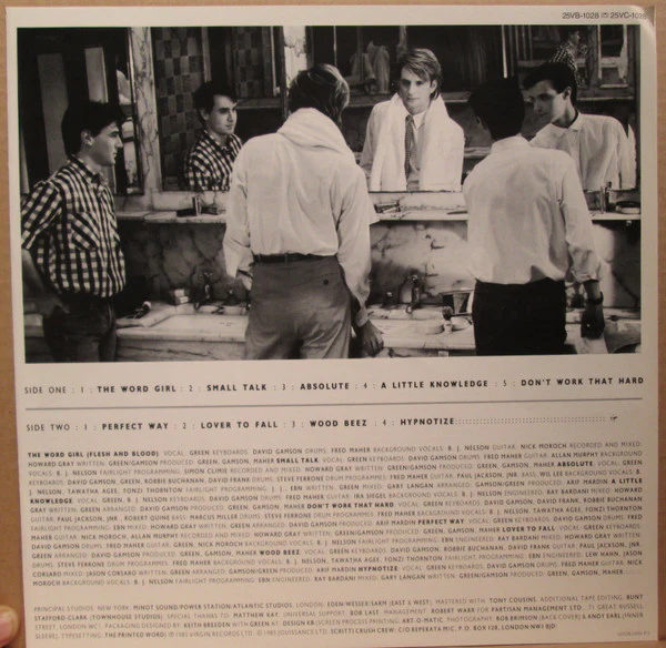 Scritti Politti – Cupid & Psyche 85 (NM/VG+) – LP, JP 1985, No OBI - Image 3