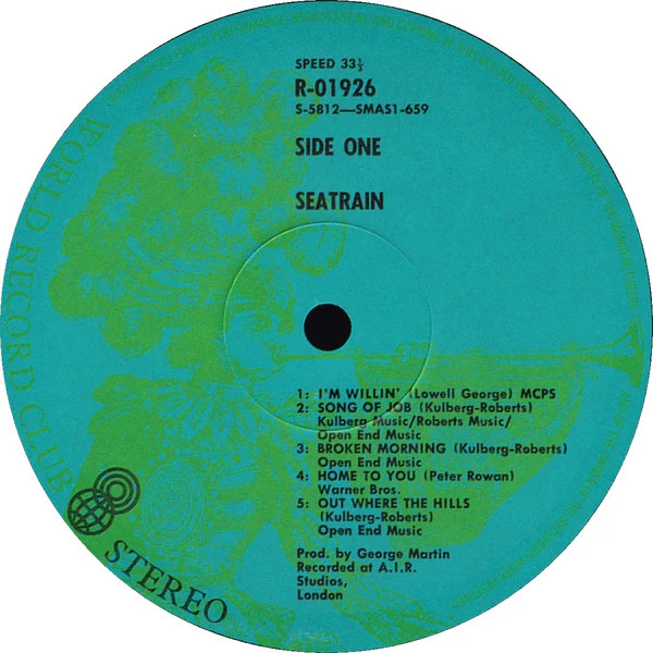 Seatrain – Seatrain (VG+/VG+) – LP, AU 1975 - Image 3