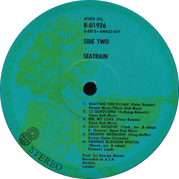 Seatrain – Seatrain (VG+/VG+) – LP, AU 1975 - Image 4